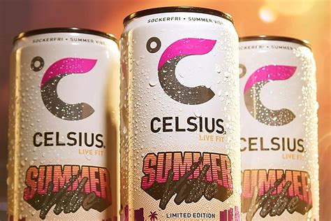 Celsius In Sweden Releases A Limited Flavor Called Summer Vibe