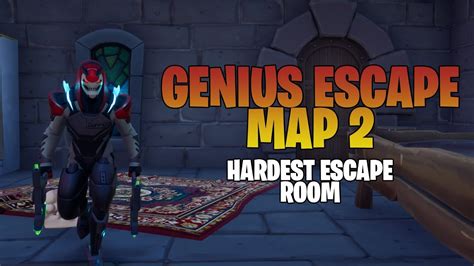 Top 8 best escape room maps in fortnite | fortnite escape room codes. Genius Escape Map 2! Hardest Escape Room (Fortnite ...