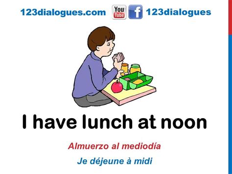 Curso de inglés 31 - Comidas del día en inglés Alimentos vocabulario