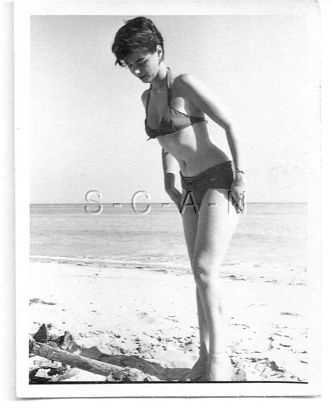 Org Vintage Amateur Semi Nude S S Rp Endowed Brunette Beach Fire Bikini Ebay
