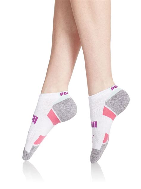 Lyst Puma Ankle Socksthree Pack In White