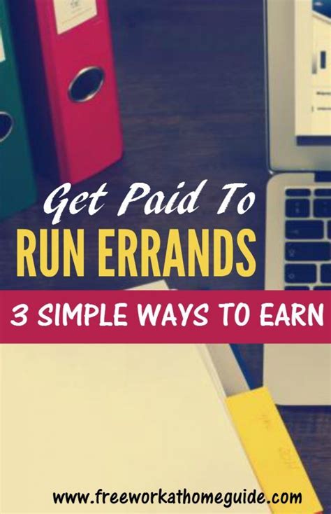Get Paid To Run Errands 3 Simple Ways To Earn Jobs For Teens