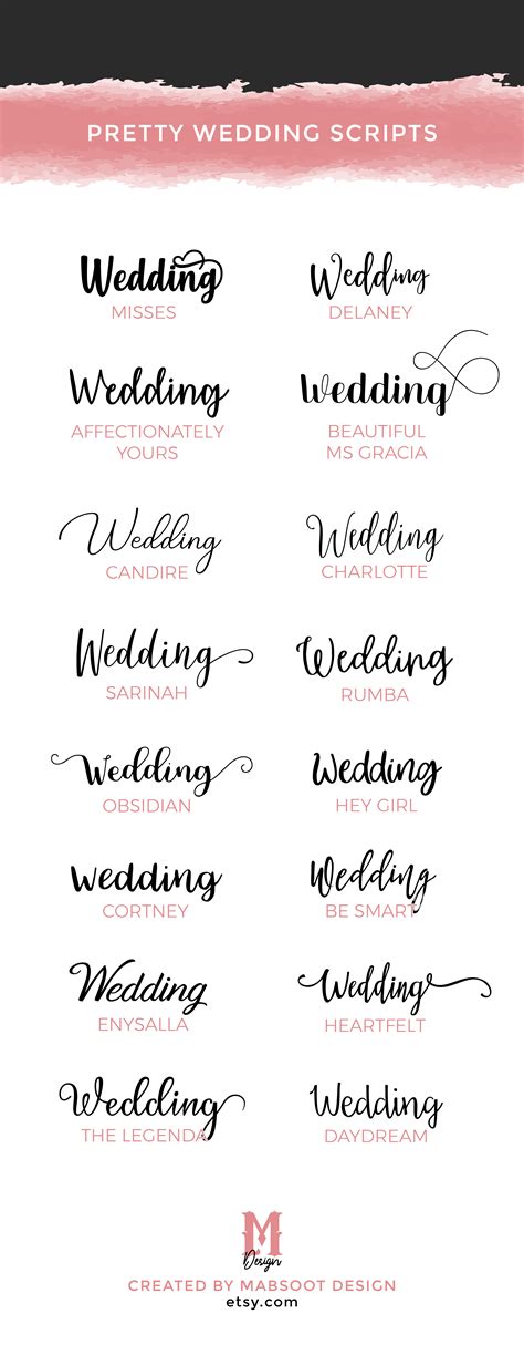 Free Fonts For Wedding Invitations Web 25 Free Wedding Font