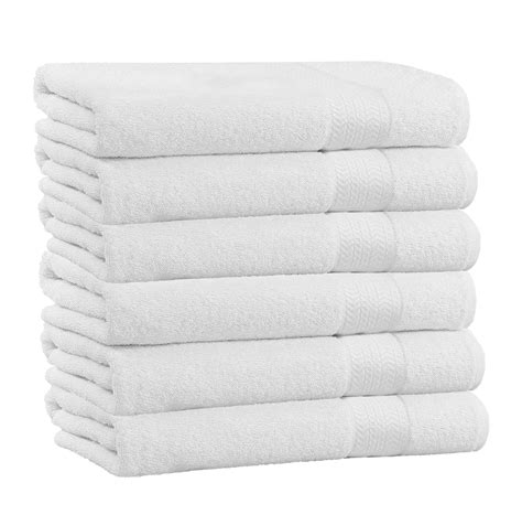 100 Cotton 6 Piece Towel Set 6 Bath Towels Super Soft High Quality