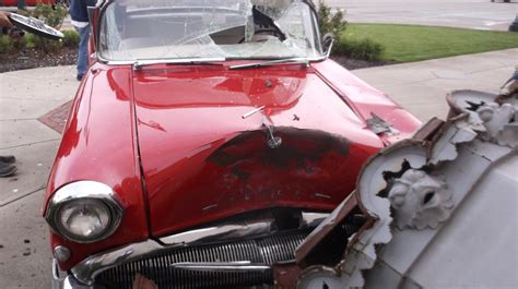 Historic Statue Suffers Extensive Damage After Vintage Car Crash