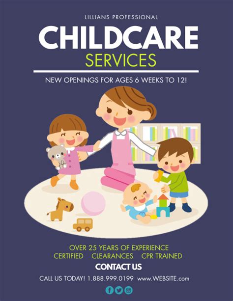 Childcare Template Postermywall