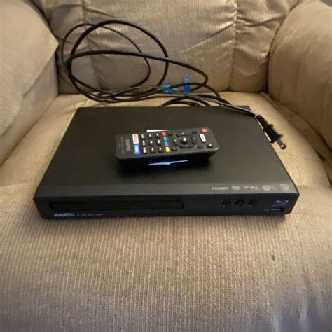 Sanyo Fwbp706f Blu Ray Disc And Dvd Player With Built In Wi Fi For Sale