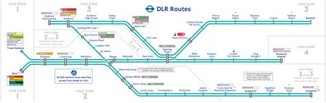 London Tube Map Dlr