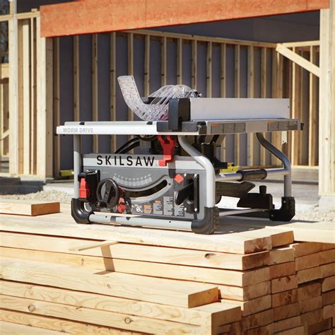 Skilsaw 15 Amp Corded Electric 10 In Portable Worm Drive Table Saw