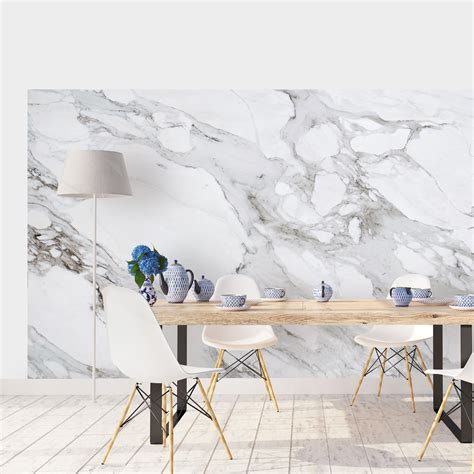 Arthouse Carrara Marble Charcoal Wallpaper Carrotapp