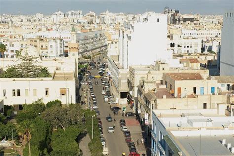 View To The Historical City Center Of Sfax In Sfax Tunisia Editorial