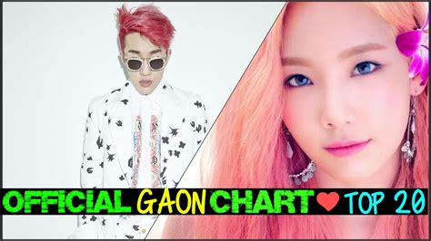 OFFICIAL GAON CHART: TOP 20 KOREAN SONGS (JULY 2015: WEEK ...