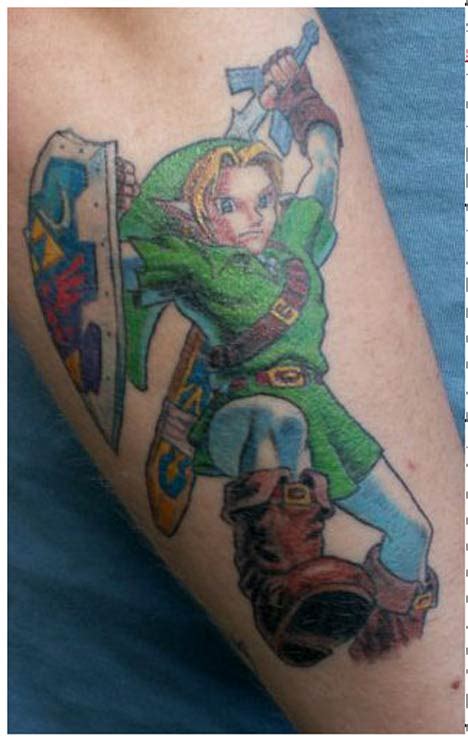 Video Game Character Tattoos ~ Damn Cool Pictures