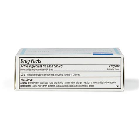 Loperamide Anti Diarrheal Caplets 2mg 12ct