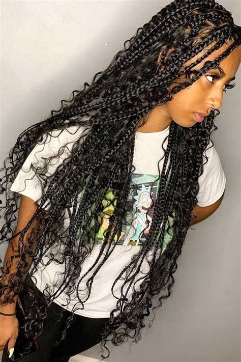 Hairstyles Black Curls 25 Gorgeous Braids With Curls That Turn Heads