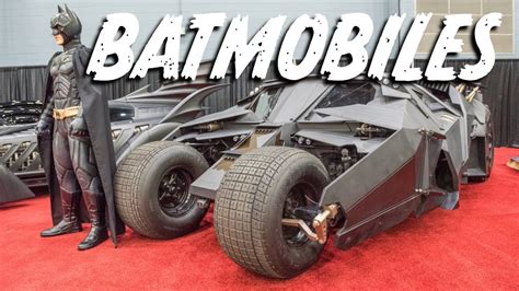 Five Generations Of Batmobiles At Cincinnati Cavalcade Of Customs Youtube