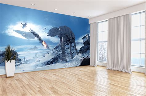 Star Wars Characters Wall Mural Wall Print Wallpaper Etsy