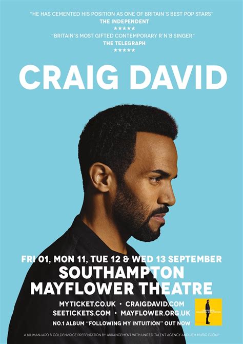 Craig Davids 2017 Uk Tour Dates Find Out How To Get Your Tickets