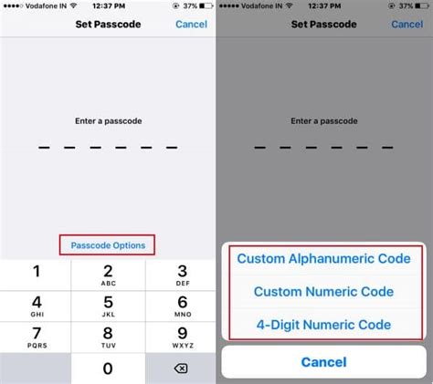 Setup Passcode Ios 10 On Iphone Ipad Touch Id Auto Lock Guide