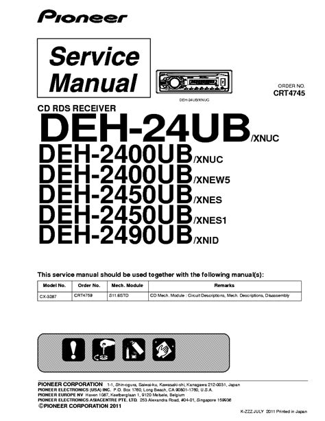 They are available for down load, if you like and wish to own it, just click save badge on the post, and it will be directly saved to your laptop. Pioneer Deh-24ub Wiring Diagram