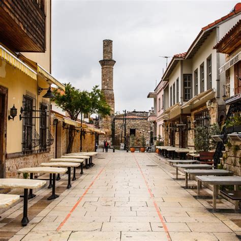 Old Town Of Antalya Turkey Editorial Photo Image Of Architectural