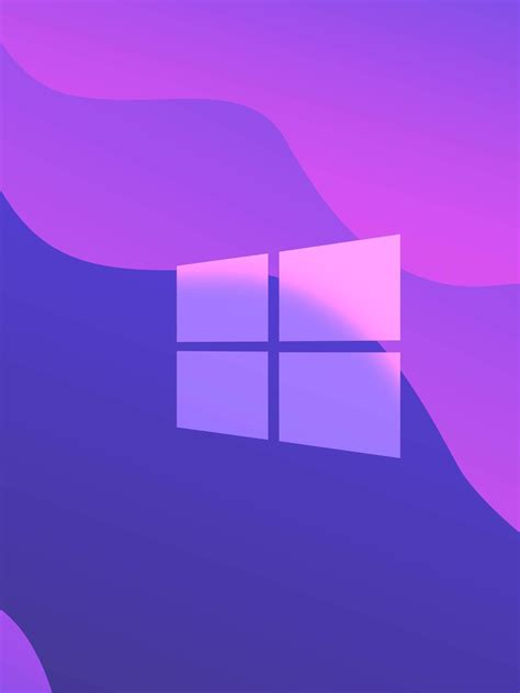 1668x2226 Windows 10 Purple Gradient 1668x2226 Resolution Wallpaper Hd