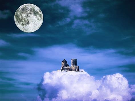 Download Full Moon Nature Dream Royalty Free Stock Illustration Image