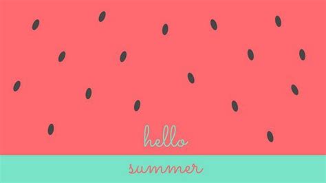 Watermelon Summer Desktop Wallpaper Summer Wallpaper