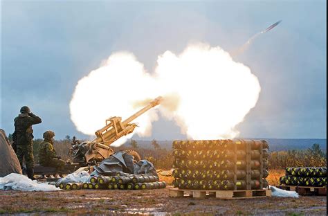 Canadian Army Trialing More Powerful More Precise Artillery Shells