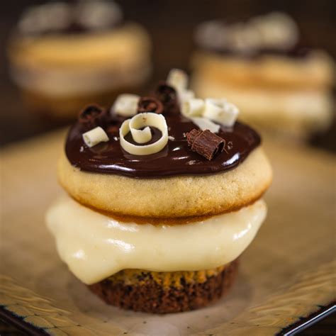 I wanted every component of this decadent dessert to be perfect, so it took me several weeks to test different recipes to come up with a winning combination. Boston Cream Cupcakes | Southern Boy Dishes