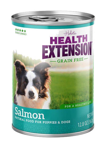 We all love our dogs, but too much love can be a bad thing. Health Extension Grain-Free Salmon Entree Canned Dog Food ...