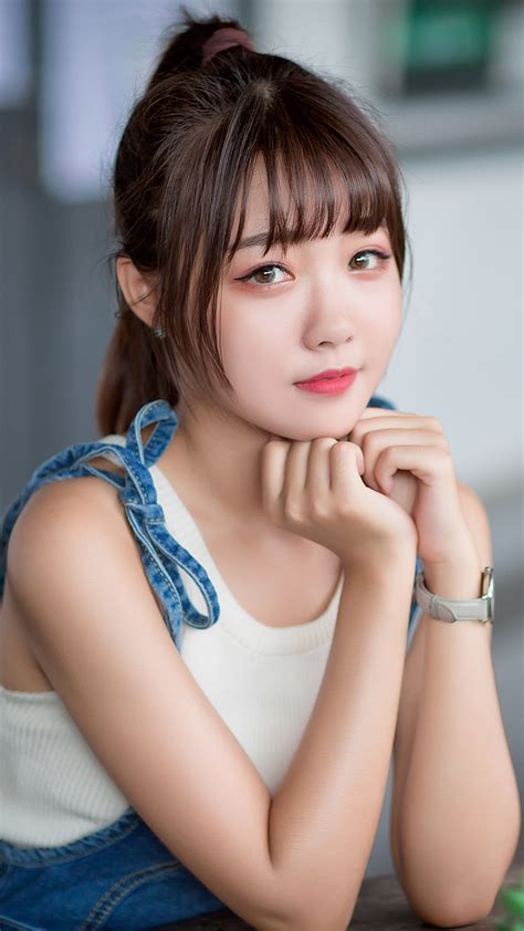 Cute Adorable Asian Girl Photography 4k Ultra Hd Mobile