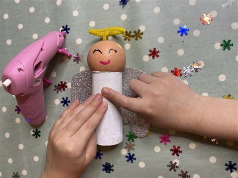 Toilet Roll Angel Craft Isla Makes And Bakes