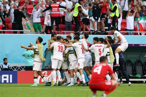 World Cup 2022 Iran Ecstatic After Incredibly Dramatic Win Over Wales