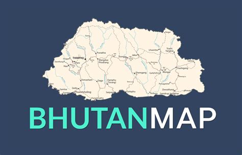 Bhutan Map Elevation