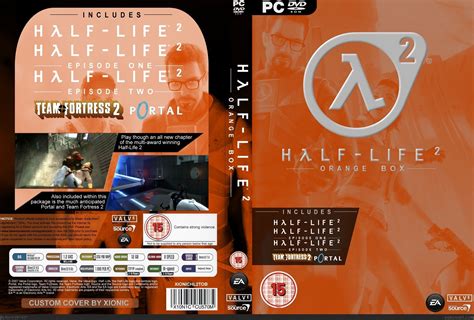 Half Life 2 The Orange Box Pc Box Art Cover By Xionic