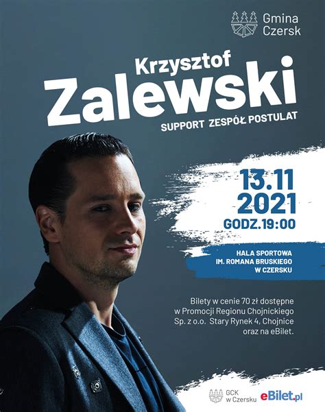 Koncert Krzysztofa Zalewskiego Chojnice24pl