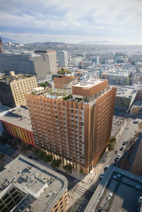 15 Story Downtown Los Angeles Apartment Plans Receive Planning