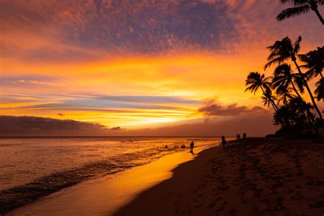 Filekaanapali Beach Sunset On Maui Hawaii 45015472644