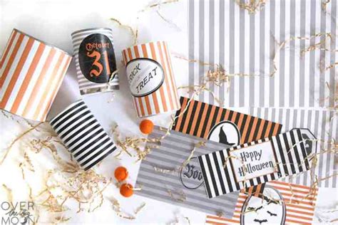 Halloween Can Wrappers Printables Over The Big Moon