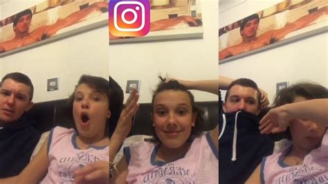 Millie Bobby Brown And Charlie Brown Instagram Live Qanda 03 08 17 Youtube