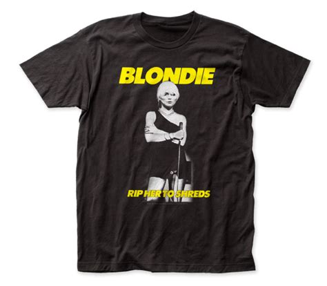 Blondie Rip Her To Shreds Band Shirt Deadrockers