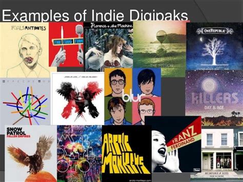 Digipak Research In The Indie Genre