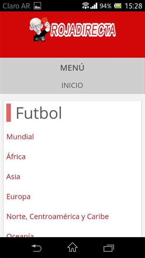 Roja directa apk futbol is an application that lets you keep track of all live soccer results over all description of roja directa apk. Roja Directa for Android - APK Download