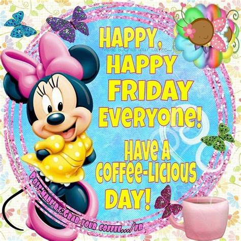 Pin By Zirkie Schroeder On Mickey And Minnie Happy Friday Good