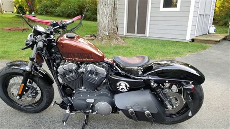 Quando poi come storia, fascino, e design degno di. Harley Davidson Sportster 48 Vance & Hines exhaust sound ...