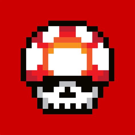 Pixel Mushroom Steven Toang