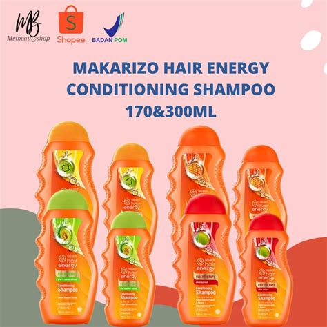Jual Makarizo Hair Energy Conditioning Shampoo In Fibertherapy