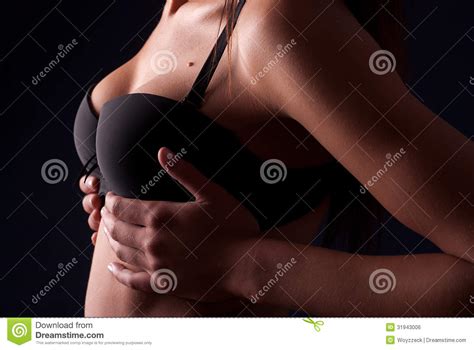 Woman Stock Photo Image Of Black Breasts People Beauty