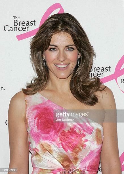 Elizabeth Hurley Receives Award From The Breast Cancer Research